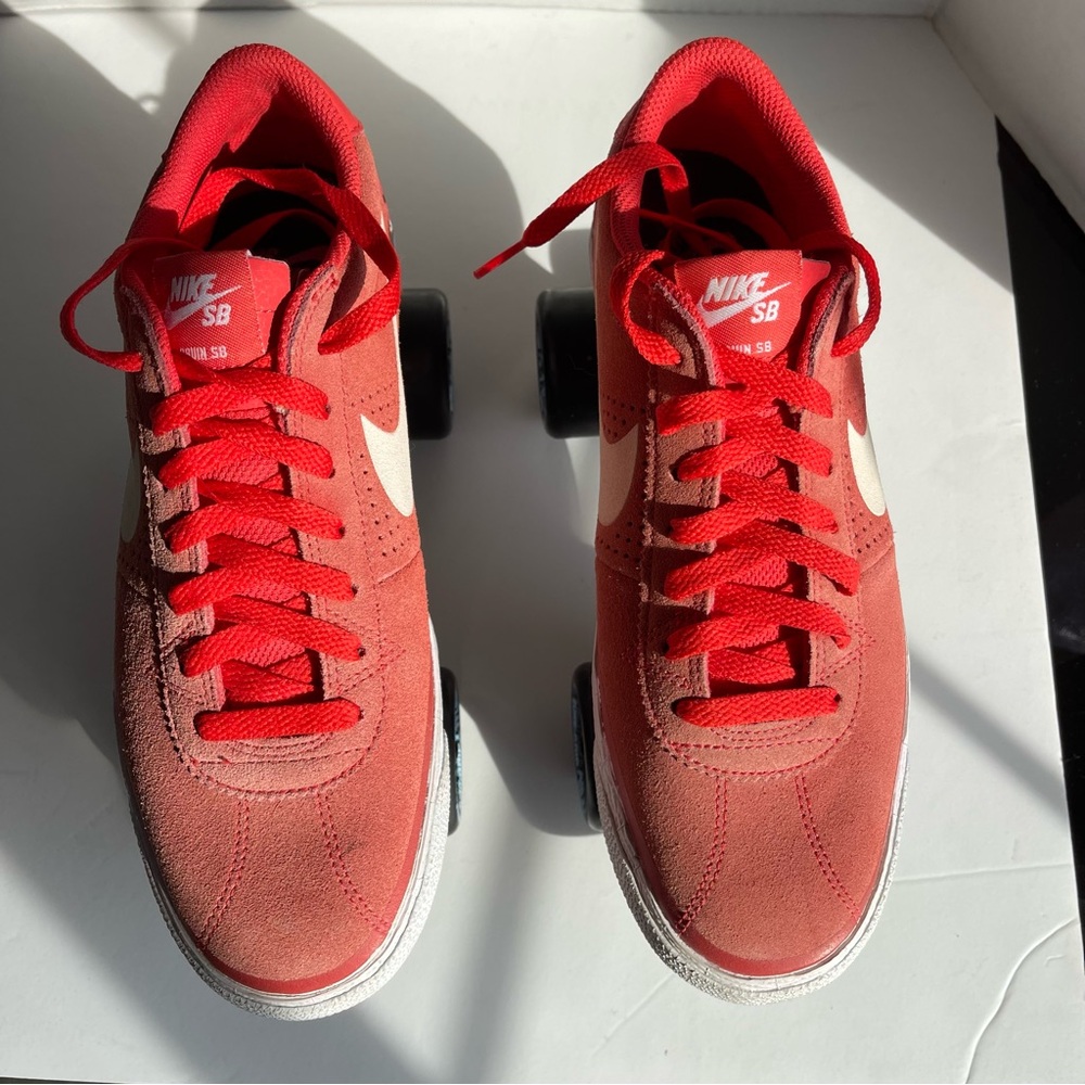 Nike Bruin Zoom Premium Sneaker RollerSkates Mango Men Size 8.5 - Picture 3 of 15